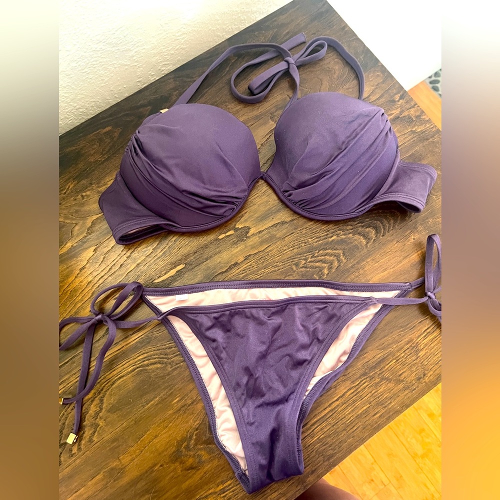 Victoria’s Secret purple bikini